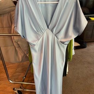 Elegant Light Blue Dress